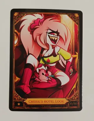 Carta Hazbin Hotel Cherri's Hotel Look 1ª Edición