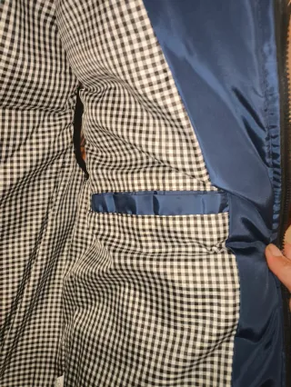 Chaleco acolchado hombre azul XXL