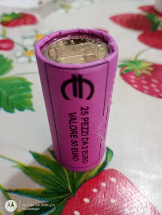 2 Euro Commemorativo Italia Giubileo 2025 fdc