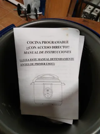 Olla Programable Cocina Multifunción de 6 litros