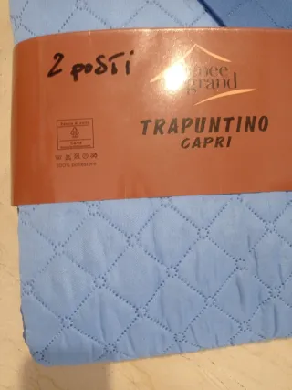 Trapuntino Capri 2 posti double face