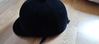 Casco Equitación Infantil Terciopelo Talla 52