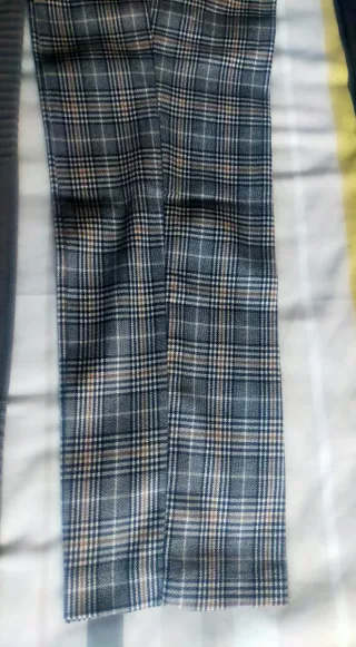 Pantalones chica vestir Príncipe de Gales