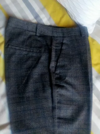 Pantalones chica vestir Príncipe de Gales