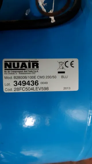 Compresor de aire Airstar 100L 220 v