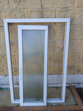 Ventana corredera aluminio 119x79