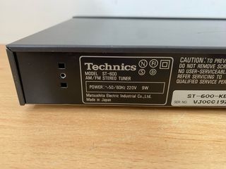 Sintonizador Technics ST-600 AM/FM