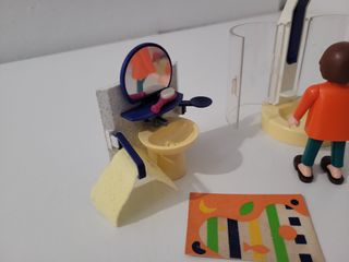 Baño de Playmobil