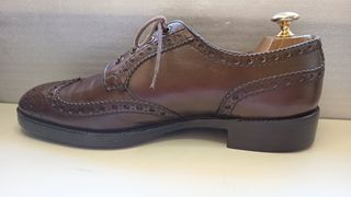 SAXONE Derby Brogues Pelle 42,5