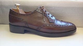 SAXONE Derby Brogues Pelle 42,5