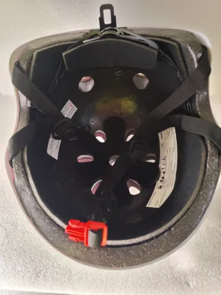 Casco blanco adulto para bicicleta urbana