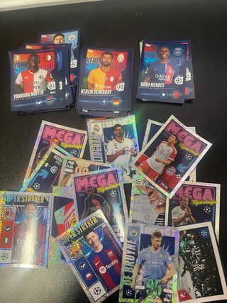 Cromos de fútbol Topps Champions League
