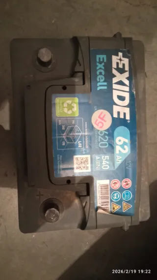 2 Baterías Coche Usadas Carrefour 12V 70Ah