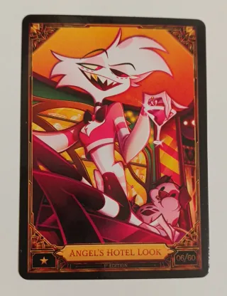 Hazbin Hotel Carta Angel's Hotel Look 1ª Edición