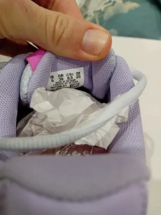 Zapatillas Padel Mujer Puma Morado Rosa