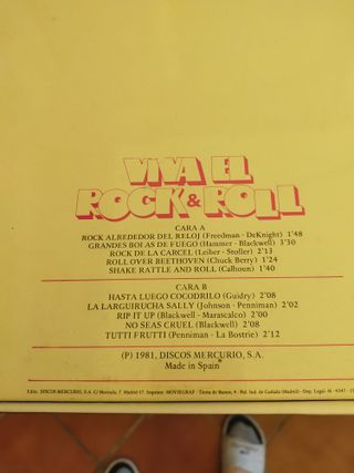 3 Vinilos grupos por 10 €