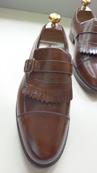 Fratelli Rossetti mocassini pelle marrone 42