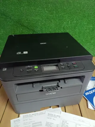 Brother DCPL2530DW - Stampante multifunzione laser monocromatica WiFi con stampa fronte/retro automatica e connessione mobile