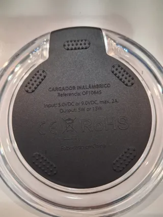 Cargador Inalámbrico Santander