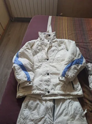 Conjunto esquí mujer blanco