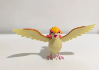 Figuras Pokémon Pidgey, Pidgeotto y Pidgeot