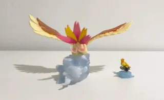 Figuras Pokémon Pidgey, Pidgeotto y Pidgeot