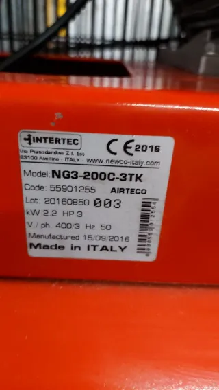 Compresor de aire ASSOMEC 200L 380V