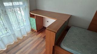 Litera 90cm con escritorio y cajones (Negreira)