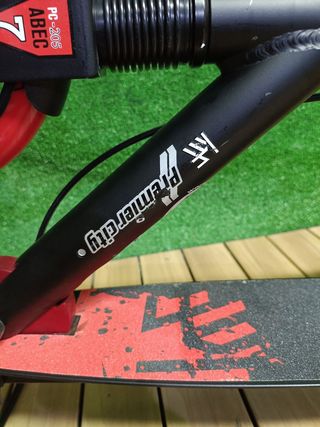 KRF The New Urban Concept Premier City 200 Patinete Plegable Doble Suspención para Desplazamiento Urbano, Unisex Adulto