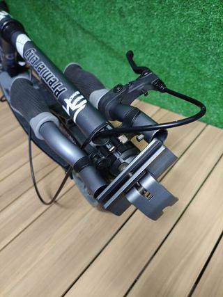 PATINETE KRF PREMIER CITY 200 SUSPENSION DELANTERA GRIS