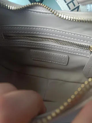 Bolso Valentino Beige Dorado