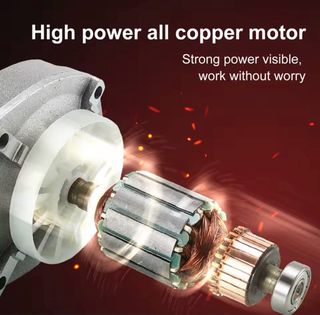 Mezcladora de cemento eléctrica NUEVA!! 2100W