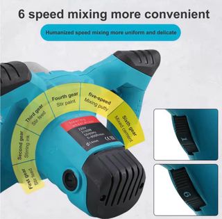 Mezcladora de cemento eléctrica NUEVA!! 2100W