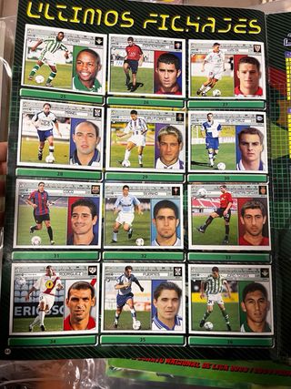 Álbum Cromos Liga 2001-2002