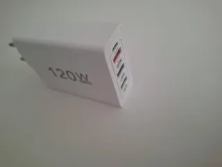 120W cargador 7USB Carga Rápida