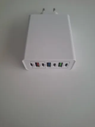 120W cargador 7USB Carga Rápida