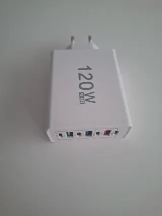 120W cargador 7USB Carga Rápida