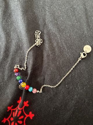 Pulsera Plata Árbol de la Vida Chakras