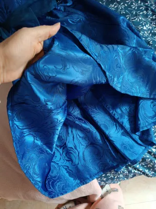 Vestido de fiesta azul