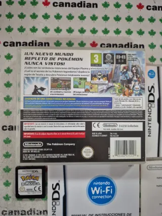 Pokemon Edición Blanca Nintendo DS