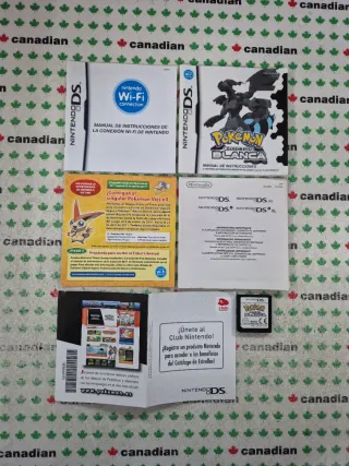 Pokemon Edición Blanca Nintendo DS