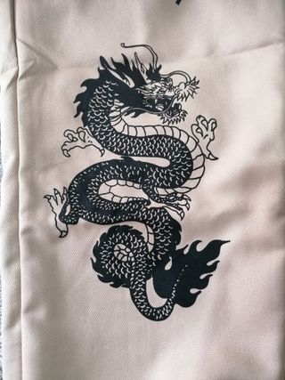 Pantalón asiático dragón + regalo