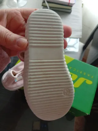 Zapatillas lona niña rosa marca bache