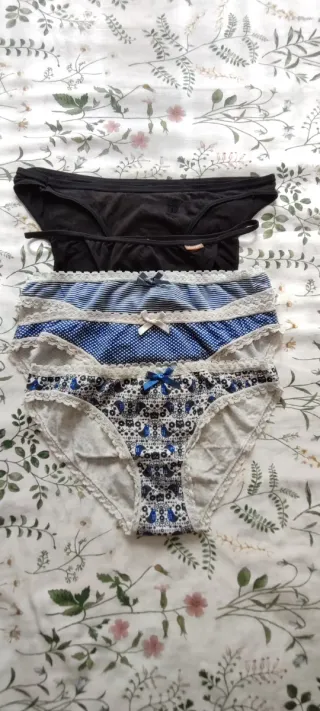 Lote de bragas vintage