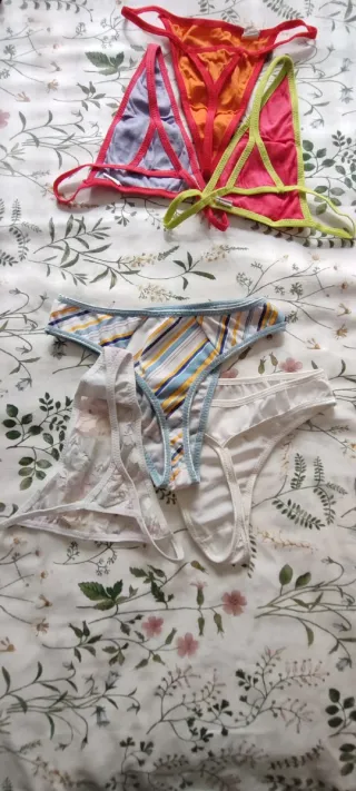 Lote de bragas vintage