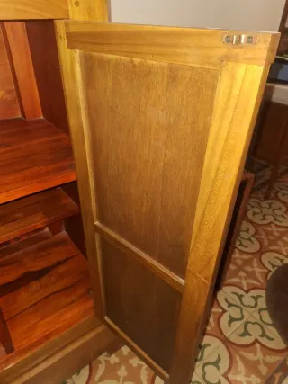 Mueble bar estilo balinés madera bambú