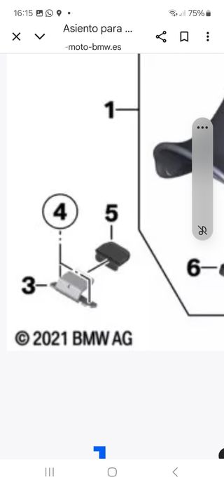 Asiento del Confort BMW R18