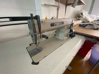 Máquina de coser industrial FOMAX plana