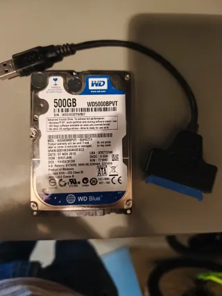 Disco Duro WD 500GB SATA