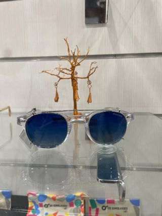 Os sunglasses occhiali da sole blu/argento